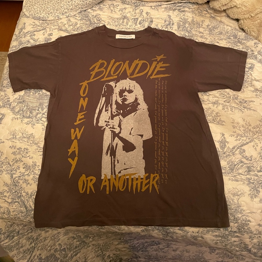Blondie concert tee
